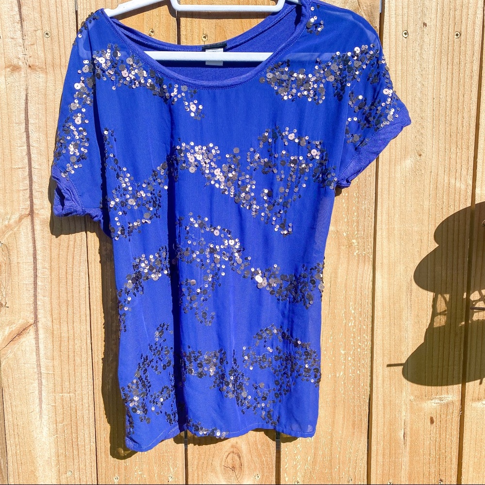 Day Trip Sequin Top